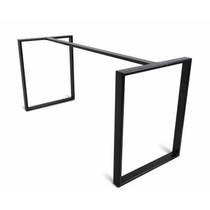 Bureau BLAT 140x60 cm noir/marron