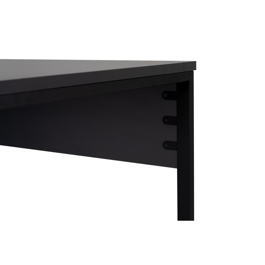 Bureau CLARO 240 x 60 cm anthracite/noir