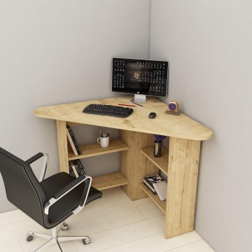 Bureau CORNER 73,8x80 cm chêne saphir