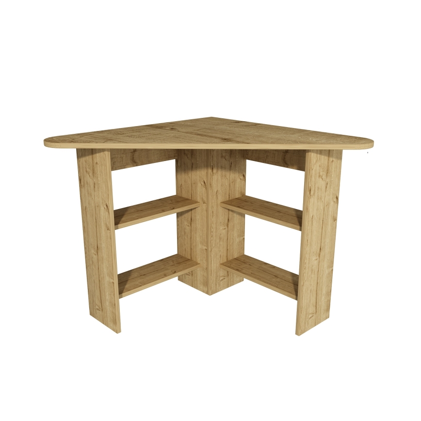 Bureau CORNER 73,8x80 cm chêne saphir