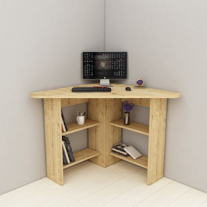 Bureau CORNER 73,8x80 cm chêne saphir