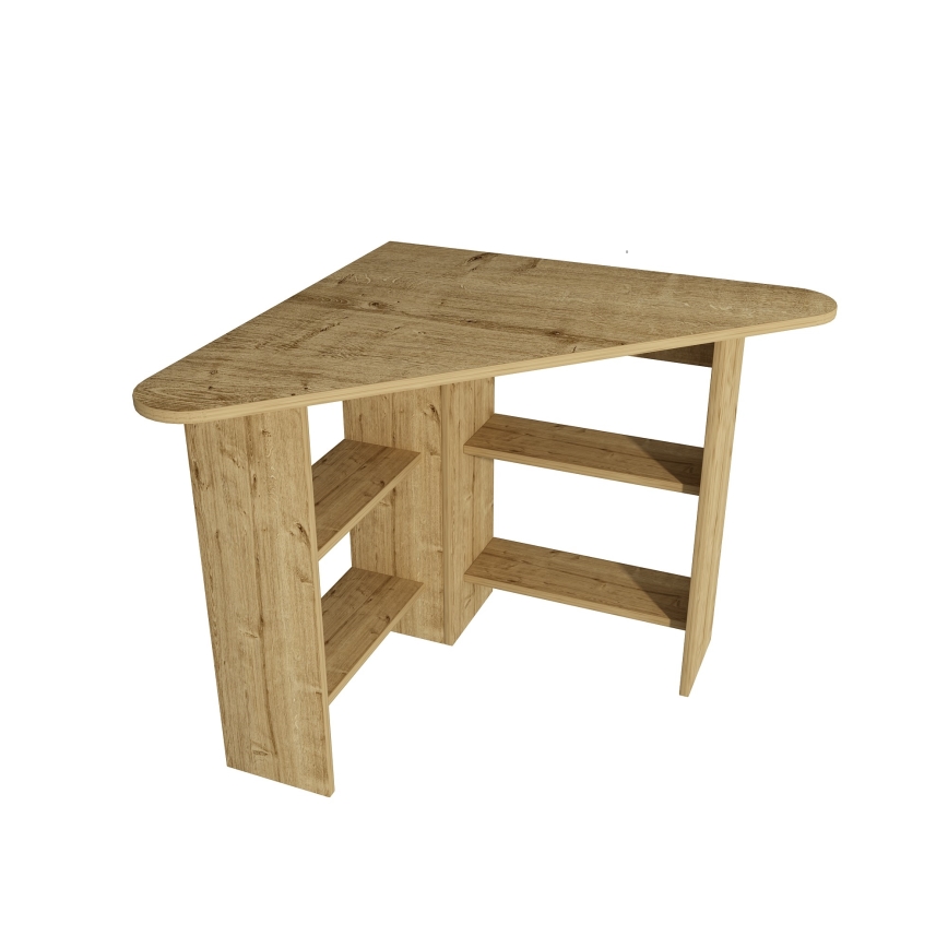 Bureau CORNER 73,8x80 cm chêne saphir