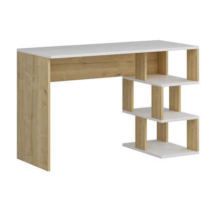 Bureau DARDANOS 110x73,8 cm beige/blanc