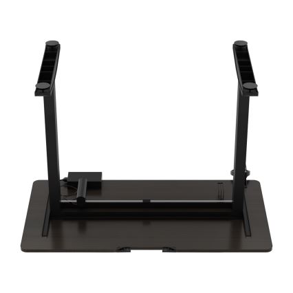 Bureau gaming à hauteur réglable CONTROL 110x60 cm marron/noir