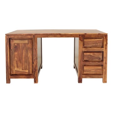 Bureau GANI 160x80 cm bois massif/palissandre