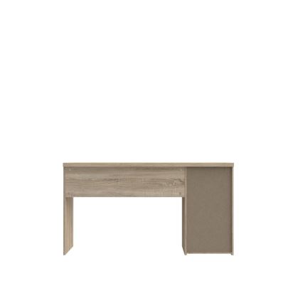 Bureau GINO blanc/chêne Sonoma