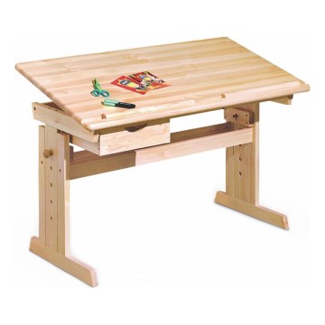 Bureau inclinable pour enfants JULIA 96x109 cm