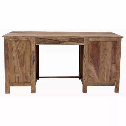 Bureau RAMI 160x76 cm bois massif/palissandre
