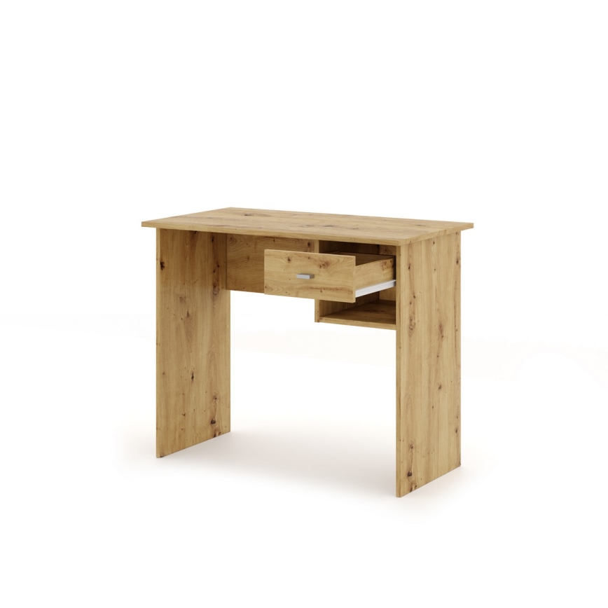 Bureau RICO 90x50 cm chêne artisanal
