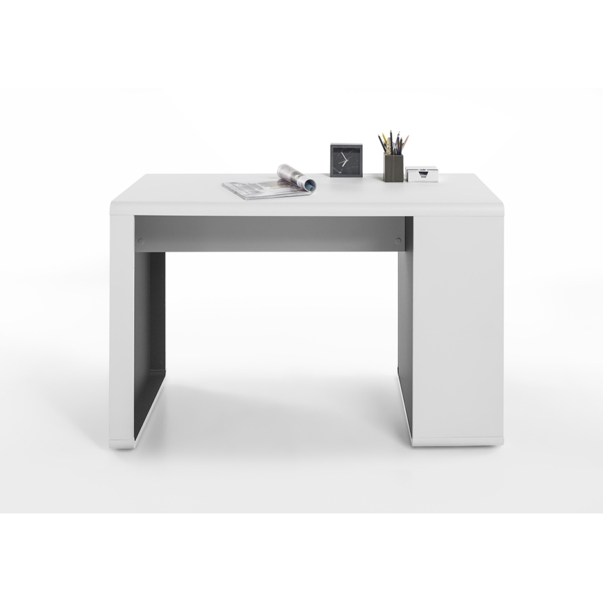 Bureau TEO blanc/anthracite