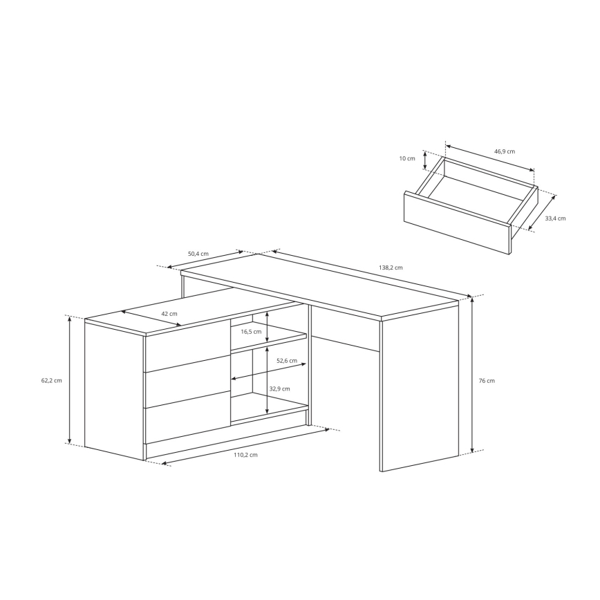 Bureau TUNGO graphite