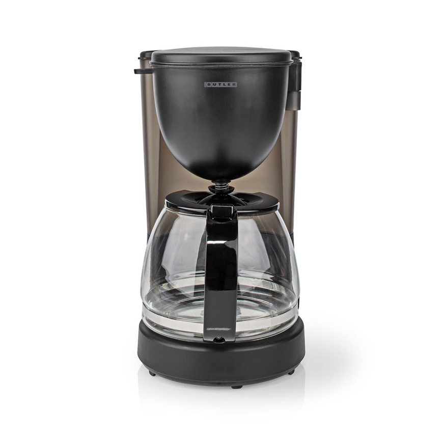 Butler - Cafetière filtre 1,25 l avec fonction maintien au chaud 750 W/230 V noire