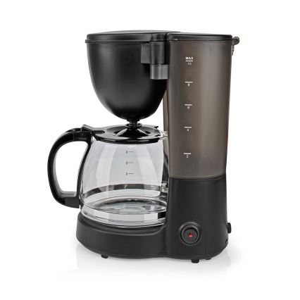 Butler - Cafetière filtre 1,25 l avec fonction maintien au chaud 750 W/230 V noire