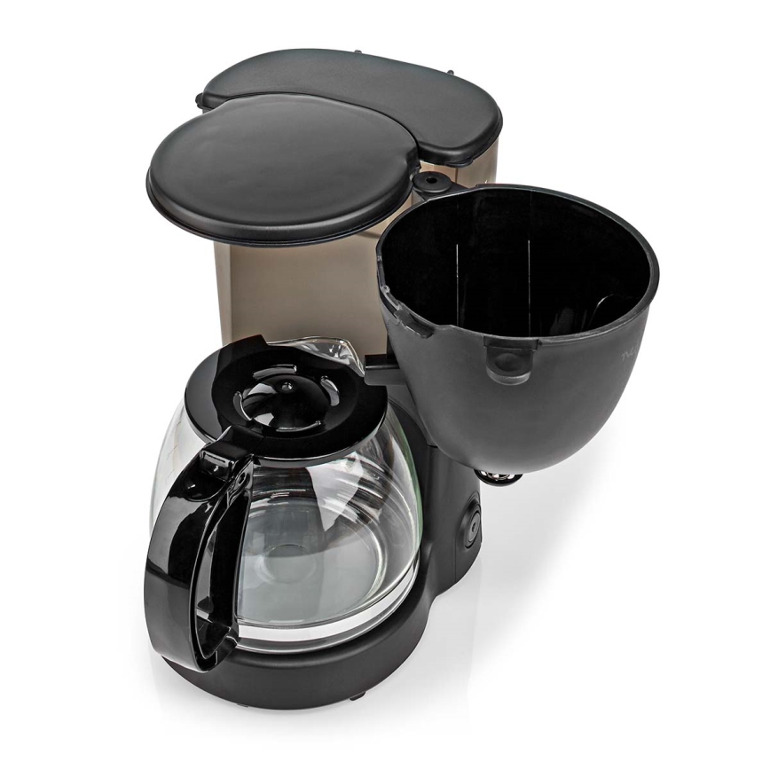 Butler - Cafetière filtre 1,25 l avec fonction maintien au chaud 750 W/230 V noire
