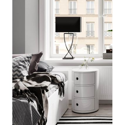 ByRydens - Lampe de table OMEGA 1xE27/5W/230V noire