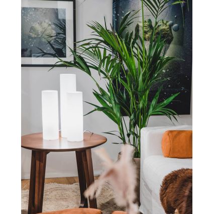 ByRydens - Lampe de table FLAKE 1xE27/8W/230V blanche