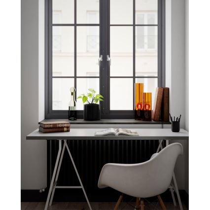 ByRydens - Lampe de table FLAKE 1xE27/8W/230V brun/fumé