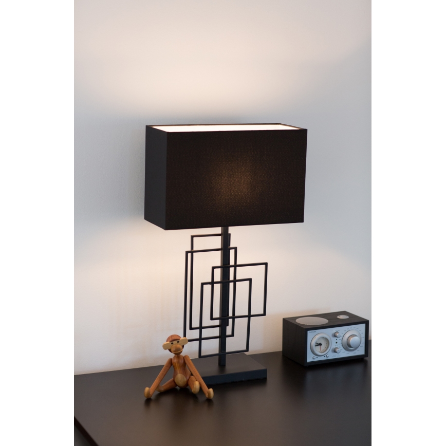 ByRydens - Lampe de table PARAGON 1xE27/5W/230V noire