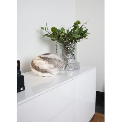 ByRydens - Lampe de table MIRA 1xE14/5W/230V grise