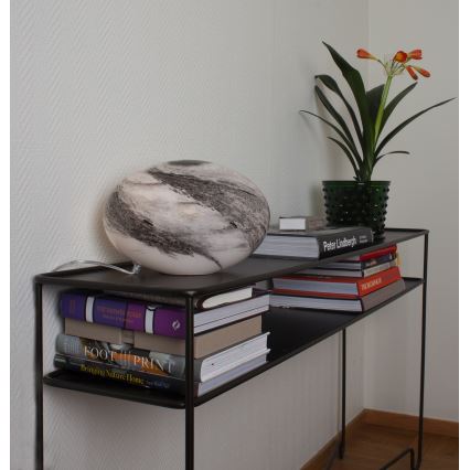 ByRydens - Lampe de table MIRA 1xE14/5W/230V grise