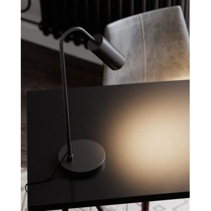ByRydens - Lampe de table CURVE 1xGU10/7W/230V noire