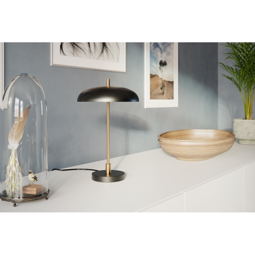 ByRydens - Lampe de table SHELBY 3xG9/5W/230V noir/doré