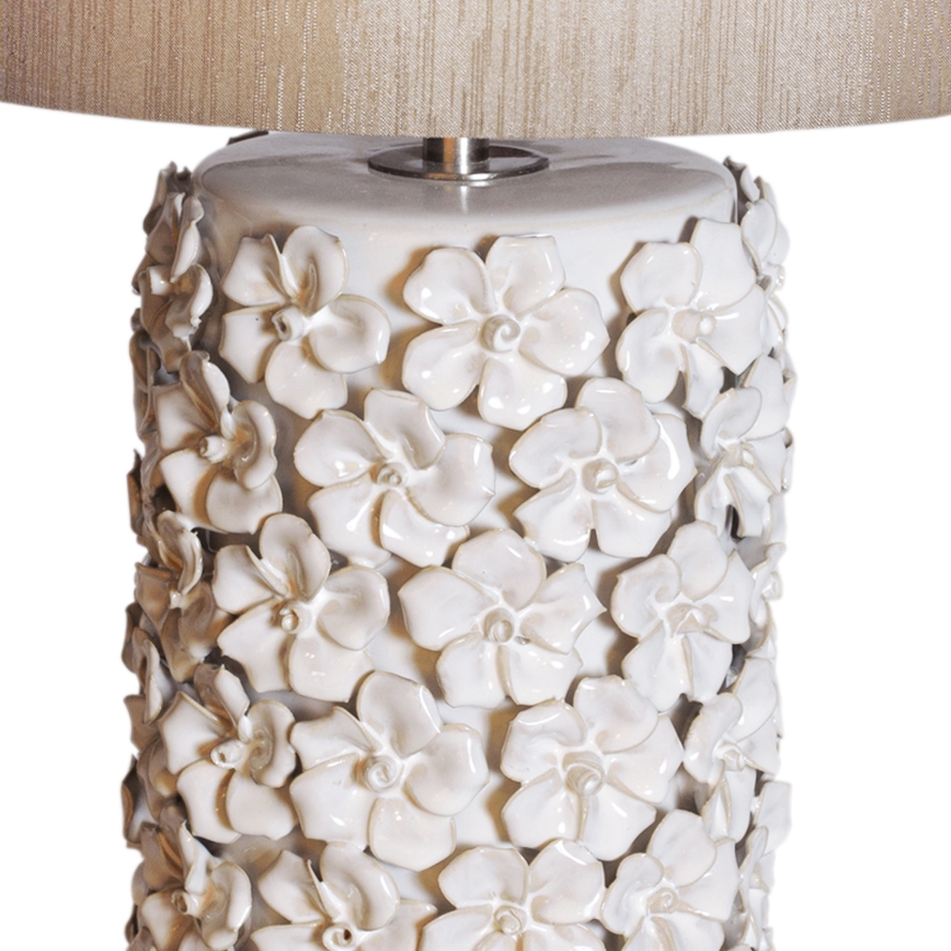 ByRydens - Lampe de table FIORE 1xE27/5W/230V crème
