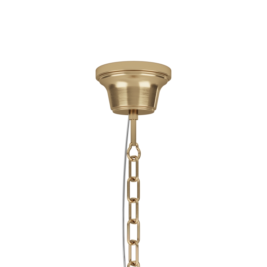 ByRydens - Suspension chaîne HERMINE 1xE27/5W/230V laiton d. 34 cm