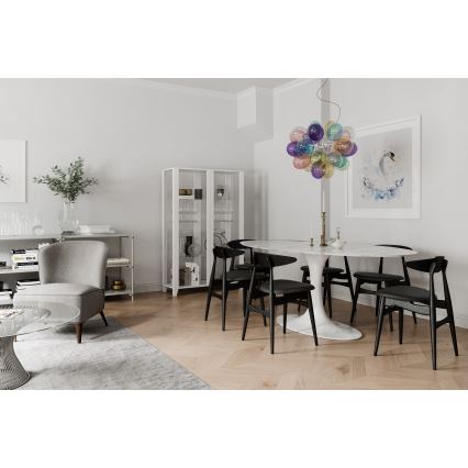 ByRydens - Suspension filaire GROSS 8xG9/4W/230V coloré d. 50 cm