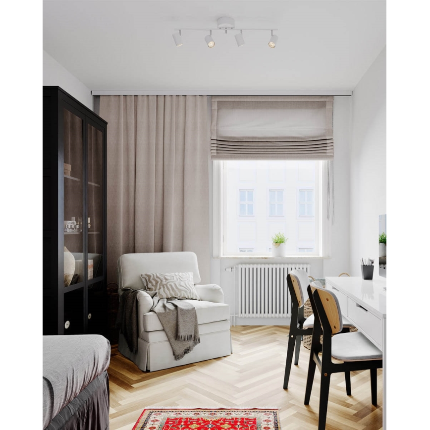 ByRydens - Spot CORRECT 4xGU10/7W/230V blanc