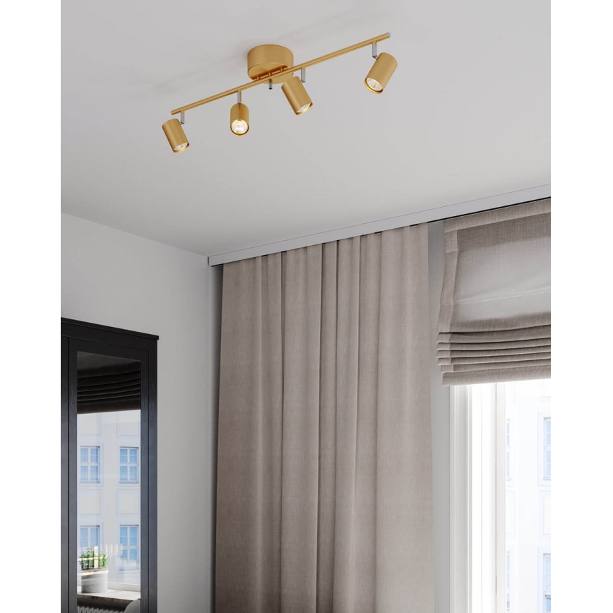 ByRydens - Spot CORRECT 4xGU10/7W/230V doré