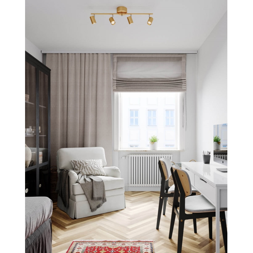 ByRydens - Spot CORRECT 4xGU10/7W/230V doré