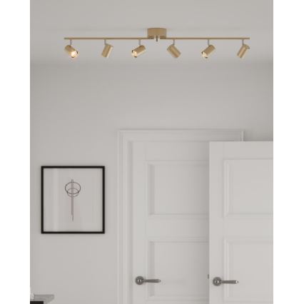 ByRydens - Spot CORRECT 6xGU10/7W/230V doré