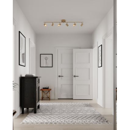ByRydens - Spot CORRECT 6xGU10/7W/230V doré