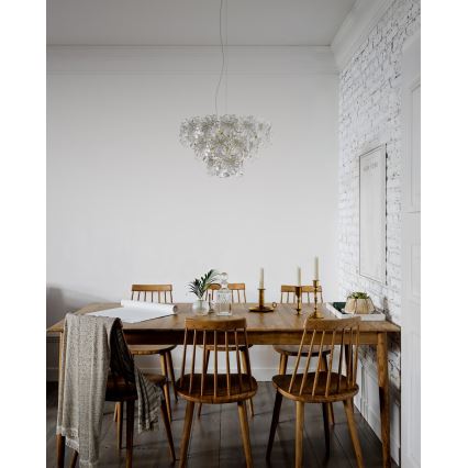 ByRydens - Suspension sur câble LORRAINE 5xE14/8W/230V