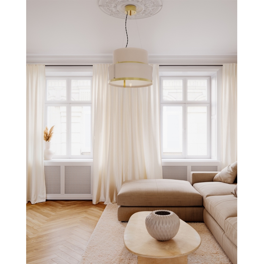 ByRydens - Suspension sur câble MARCEL 2xE27/8W/230V