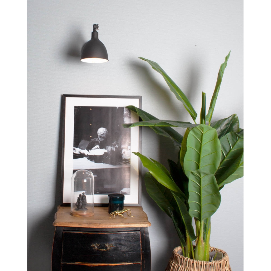 ByRydens - Applique murale BAZAR MINI 1xE27/5W/230V noir