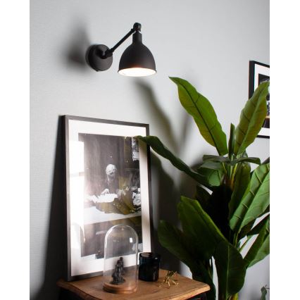 ByRydens - Applique murale BAZAR MINI 1xE27/5W/230V noir