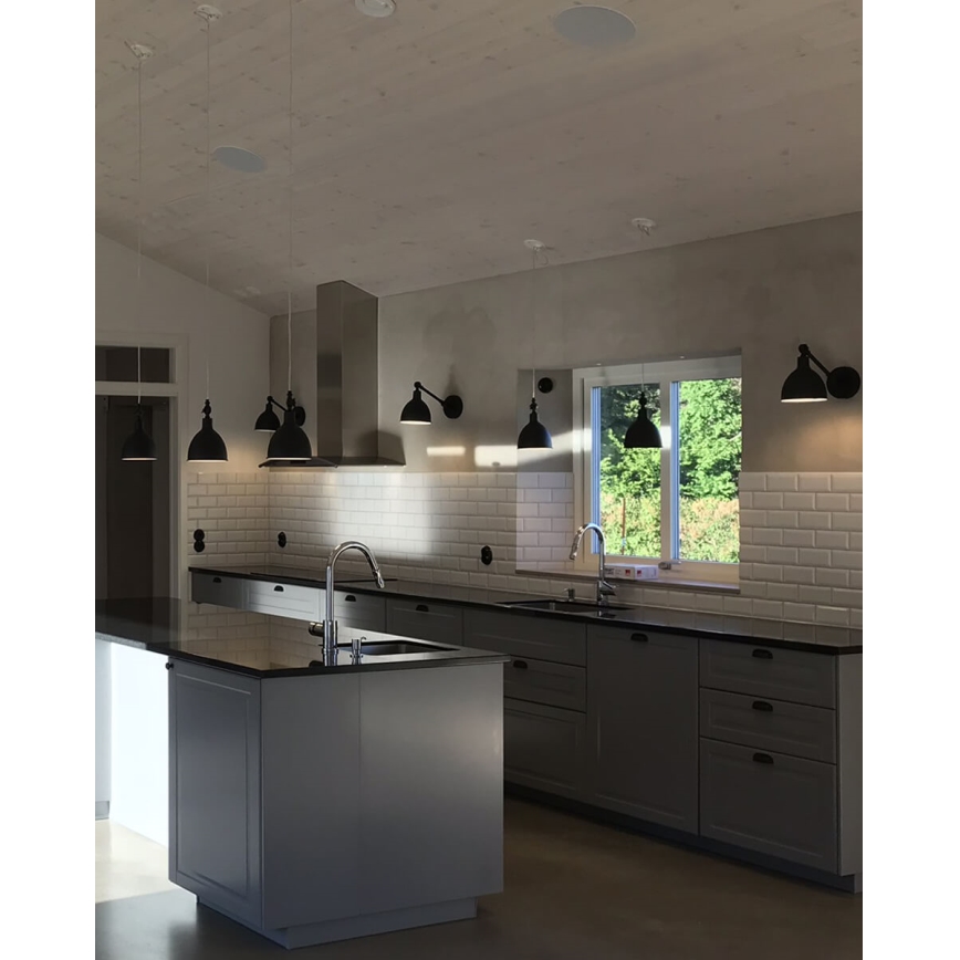 ByRydens - Applique murale BAZAR MINI 1xE27/5W/230V noir