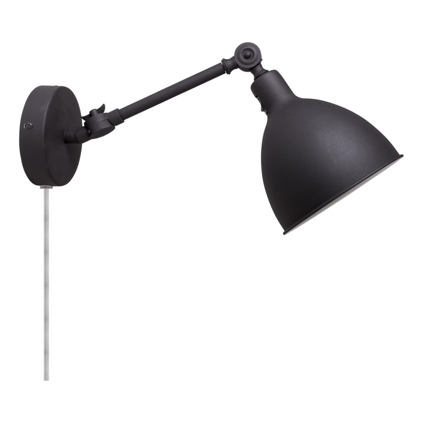 ByRydens - Applique murale BAZAR MINI 1xE27/5W/230V noir