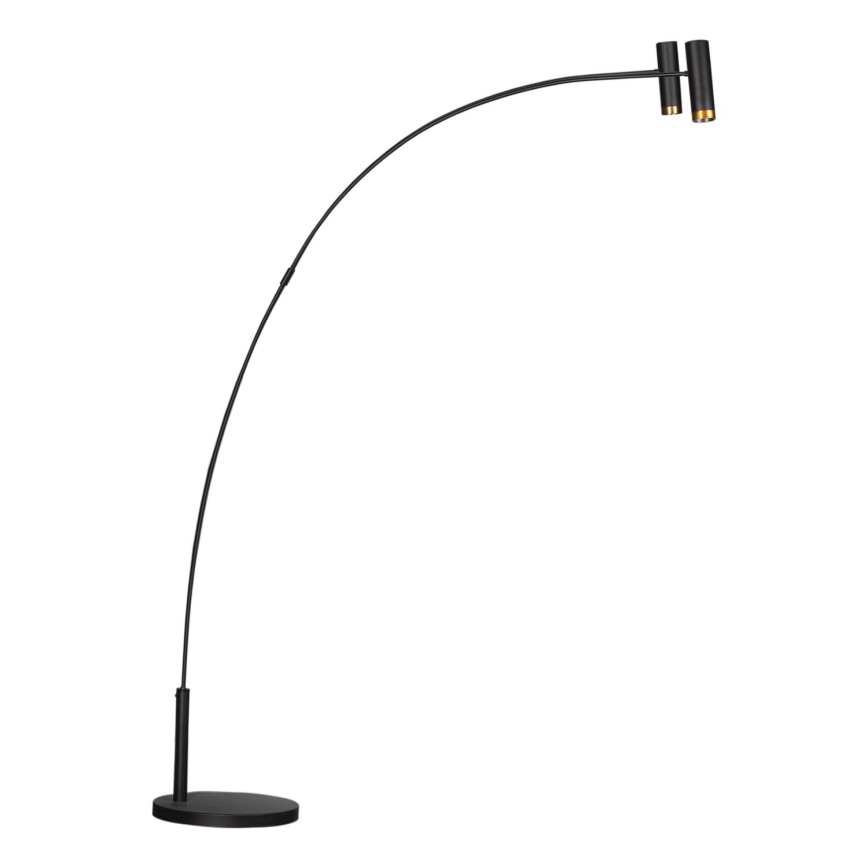 ByRydens - Lampadaire PULS 2xGU10/5W/230V noir