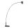 ByRydens - Lampadaire PULS 2xGU10/5W/230V noir