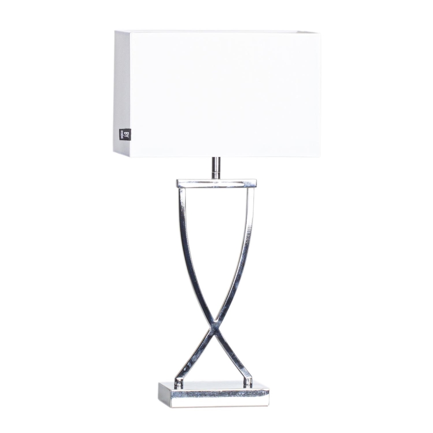 ByRydens - Lampe de table OMEGA 1xE27/5W/230V blanc/chrome brillant