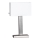 ByRydens - Lampe de table PRIME 1xE27/5W/230V blanche/chrome mat
