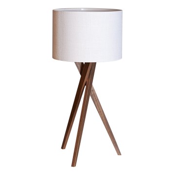 ByRydens - Lampe de table VEGA 1xE27/8W/230V blanc/noyer