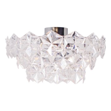 ByRydens - Plafonnier MONARQUE 3xE27/5W/230V transparent d. 51 cm
