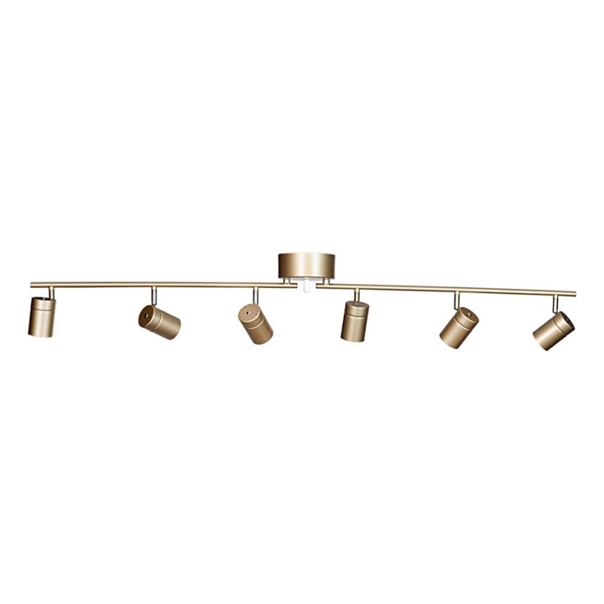 ByRydens - Spot CORRECT 6xGU10/7W/230V doré