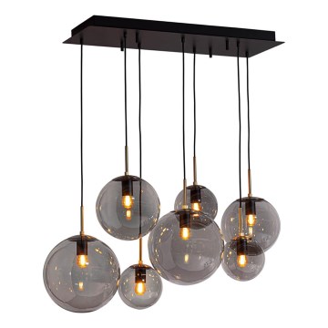 ByRydens - Suspension à câble LAURA 7xE27/8W/230V