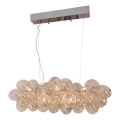 ByRydens - Suspension filaire GROSS BAR 8xG9/4W/230V fumé/marron
