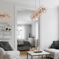 ByRydens - Suspension filaire SPLENDOR 25xG9/5W/230V fumé/marron